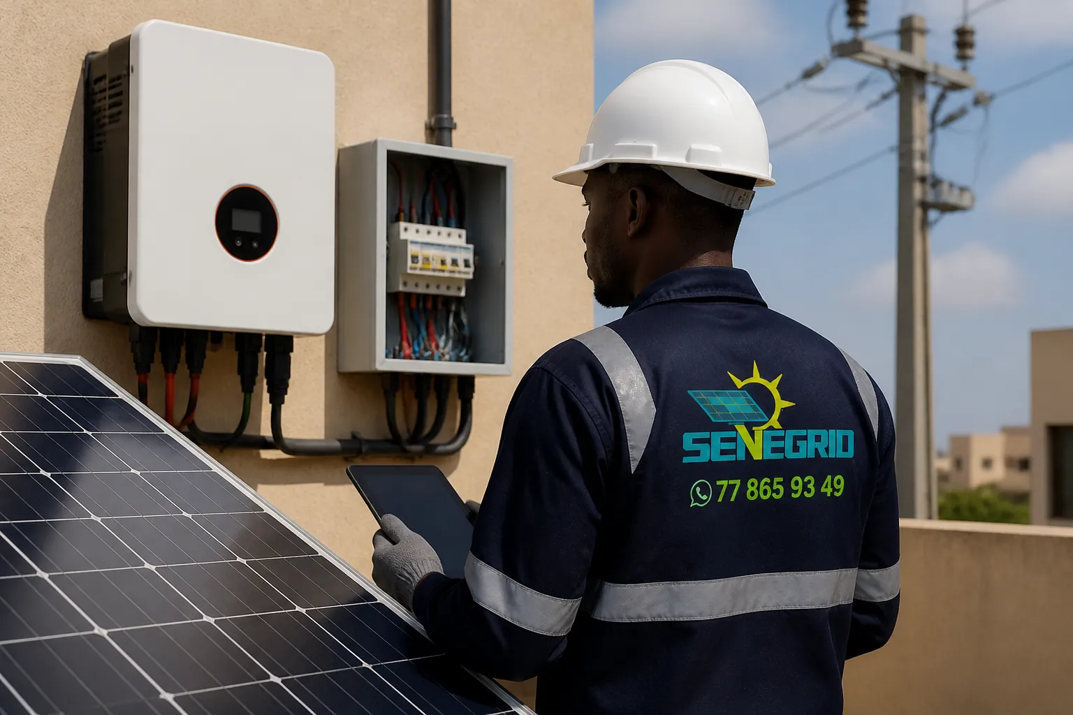 Le solaire raccordé au réseau : simple, économique, mais dépendant de Senelec