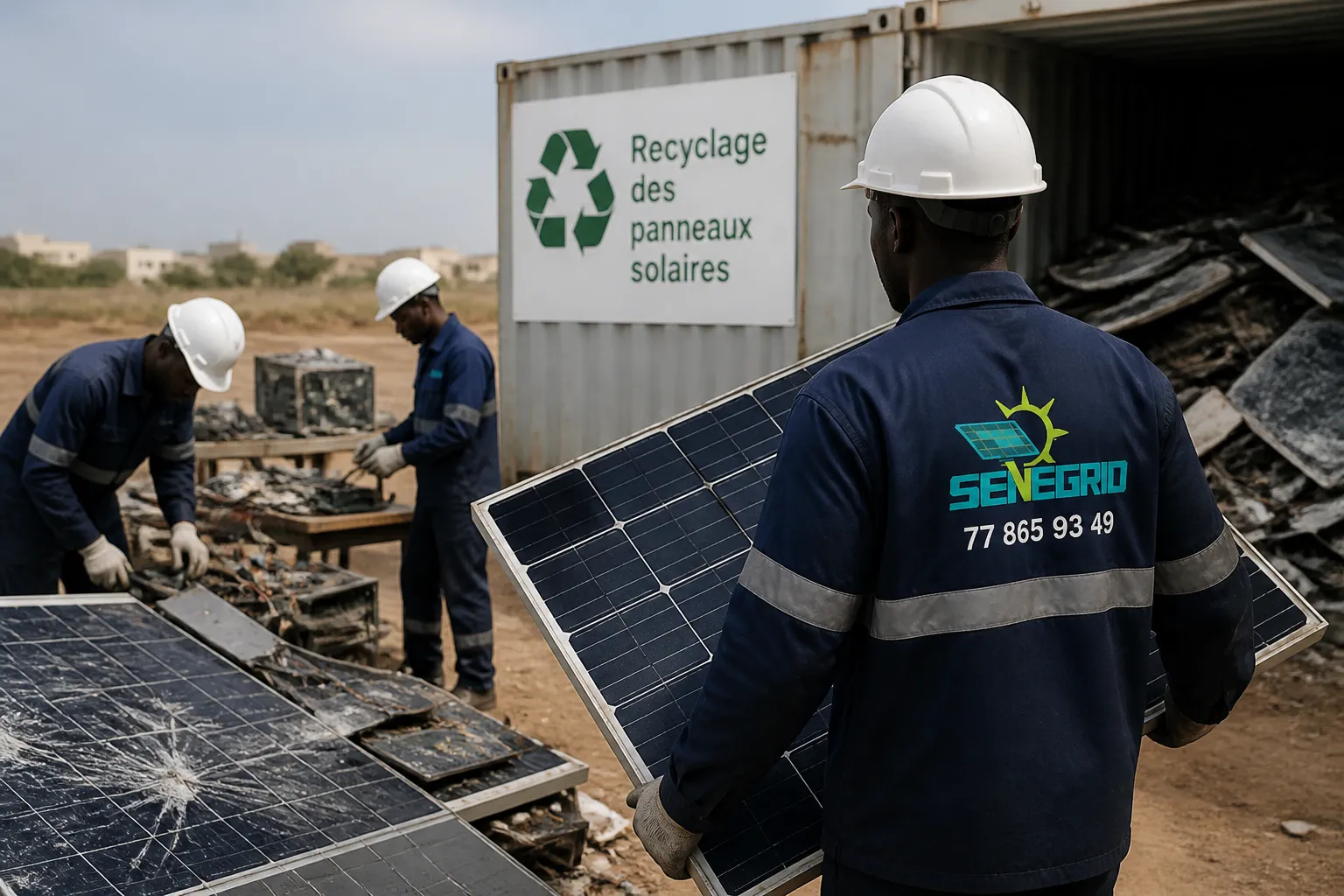Déchets solaires en Afrique de l'Ouest : un enjeu qui arrive plus vite que prévu