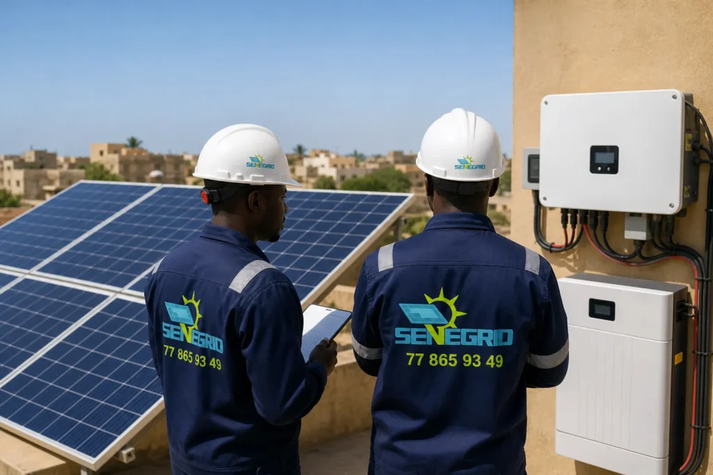 Solaire avec ou sans batteries au Sénégal : que comparer pour l’autoconsommation ?