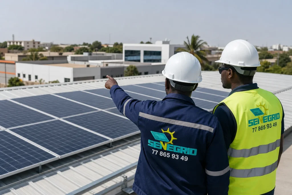 Solaire en toiture pour une PME au Sénégal : comment préparer une étude d’autoconsommation ?