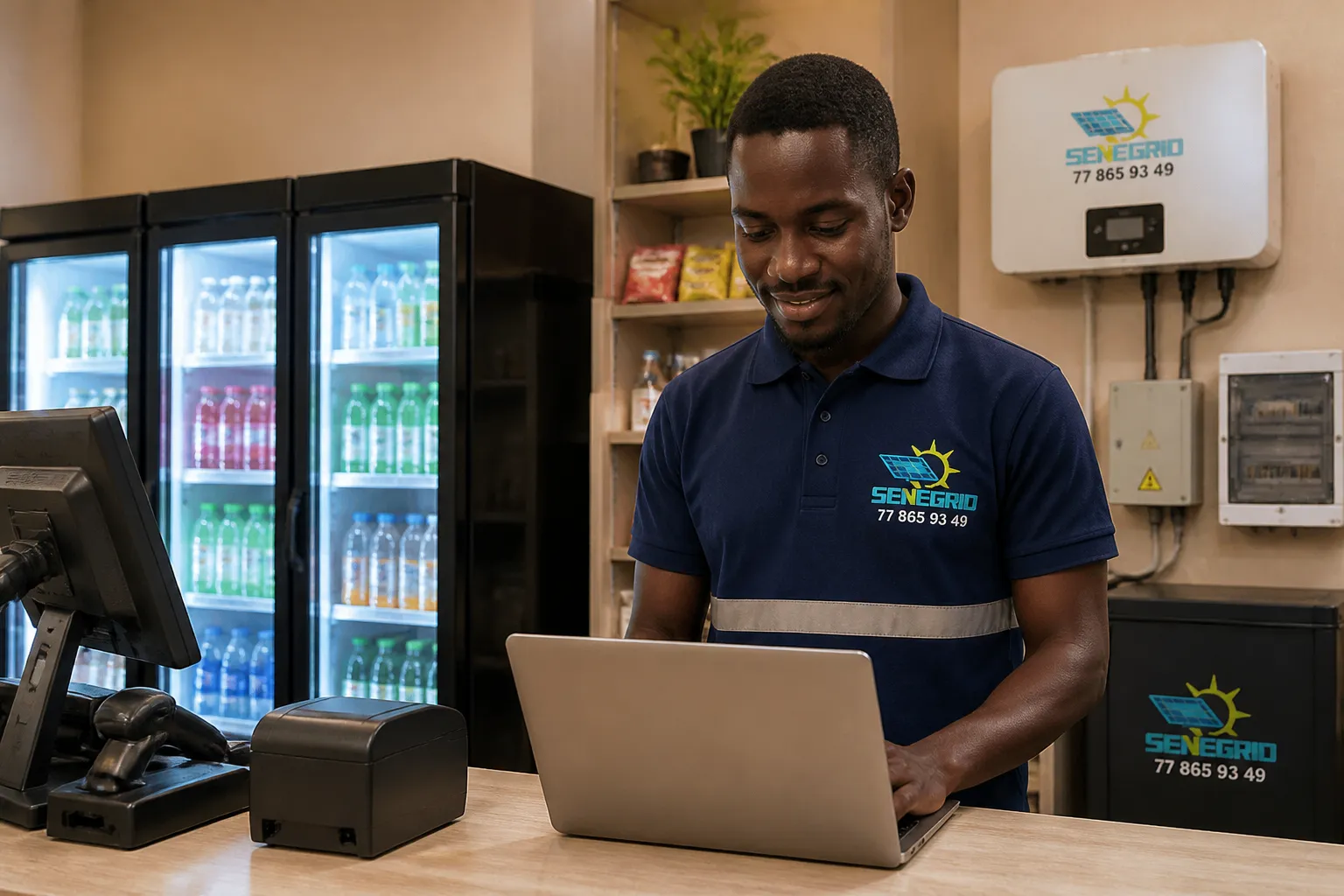 Les équipements à alimenter en priorité dans un commerce