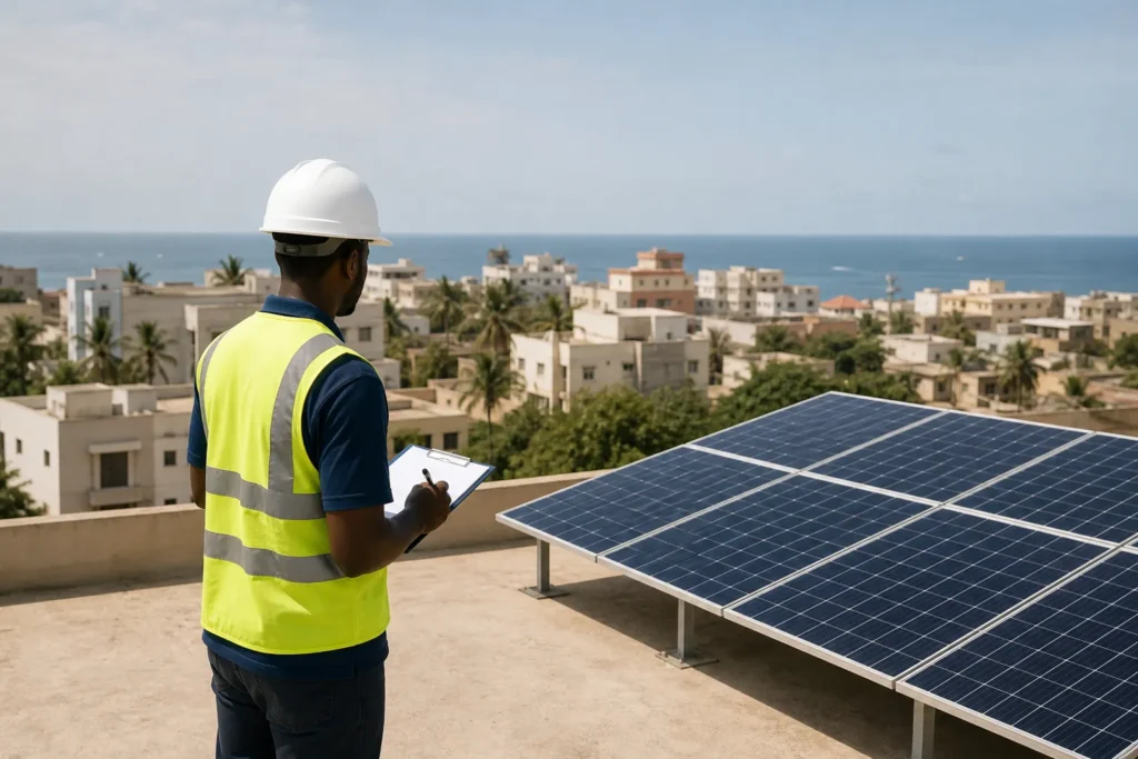 Votre toiture à Dakar peut-elle accueillir des panneaux solaires ? Les vérifications avant la pose